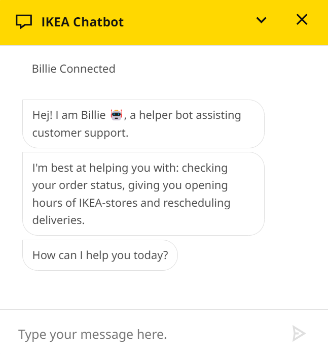 IKEA AI Chatbot