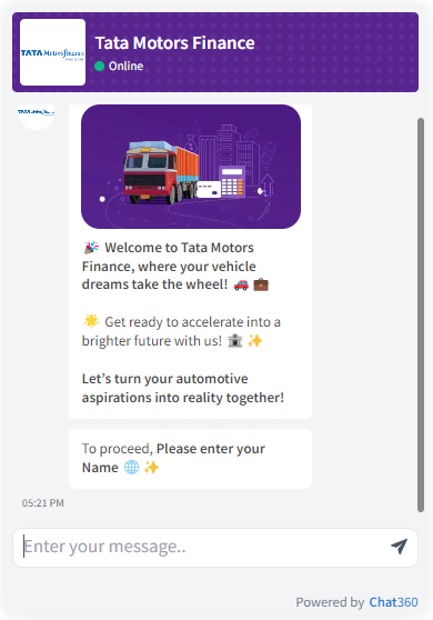 Tata Motors Chatbot