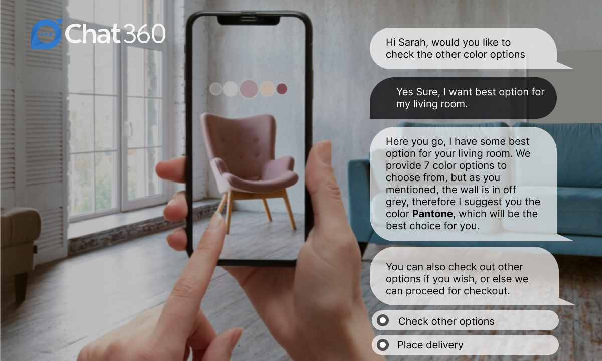 Augmenting Realities: AR Integration in the Future of Chatbots
