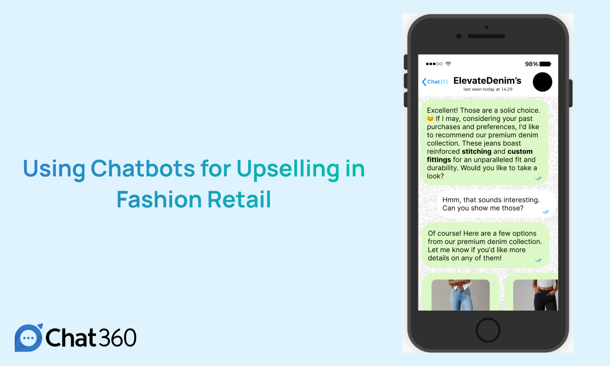 Up-selling using Chatbots